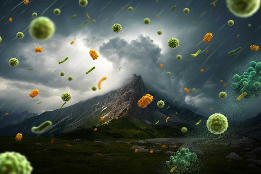 Batteri, pollini e spore: i sorprendenti alleati delle tempeste atmosferiche