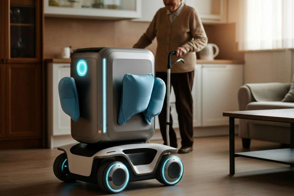E-Bar: il robot badante che previene le cadute negli anziani