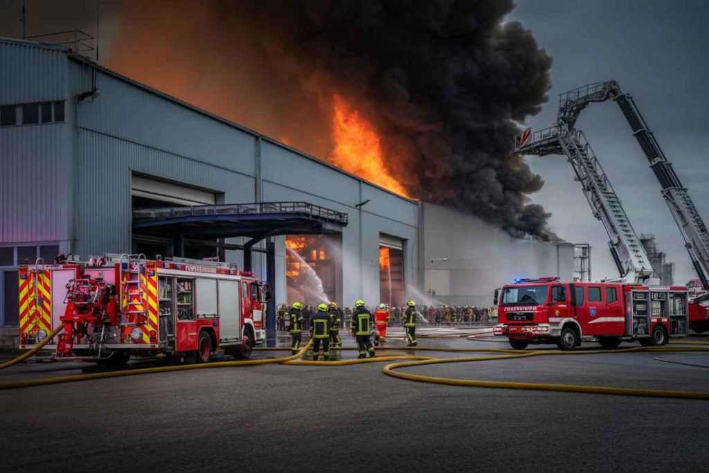 Incendio devastante all'Interporto di Nola: l'appello ai cittadini per la sicurezza
