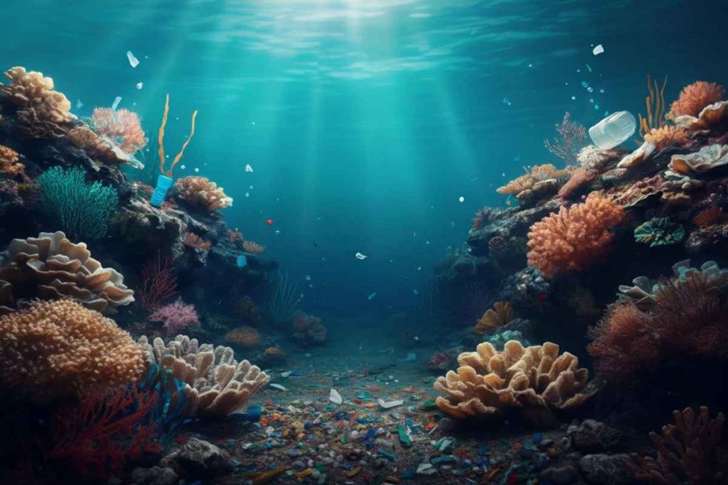 Microplastiche invadono anche le aree marine protette: un allerta ambientale urgente
