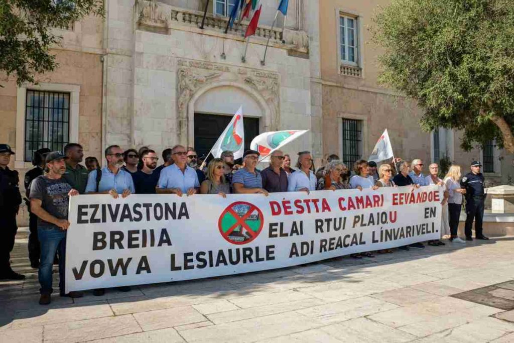 Proteste vibranti a Reggio Calabria per la visita di Salvini: 'No al ponte'