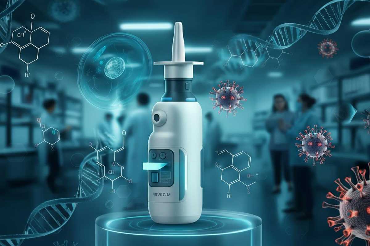 Spray nasale innovativo: anticorpi anti-influenza che si attaccano e proteggono