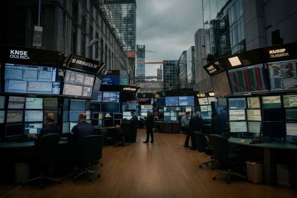 Borsa europea in caduta libera dopo il crollo delle vendite negli Stati Uniti, Milano perde l'1,15%