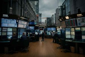 Borsa europea in caduta libera dopo il crollo delle vendite negli Stati Uniti, Milano perde l'1,15%