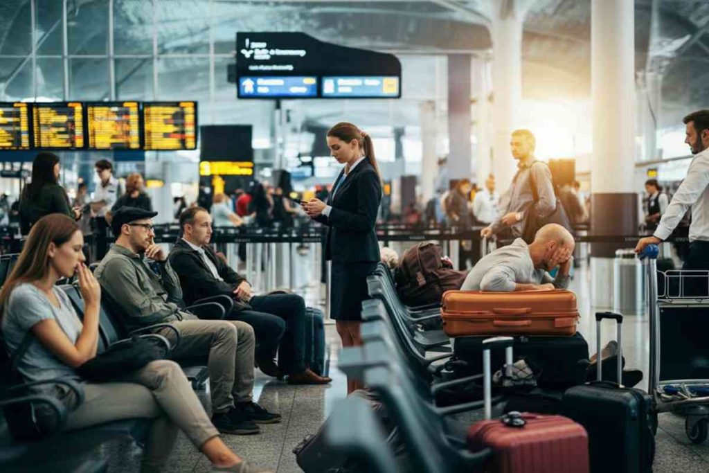 Caos aereo: tutto ciò che puoi richiedere se resti a terra