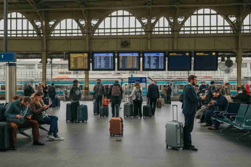 Disagi sulla linea AV: treni cancellati e ritardi record fino a 170 minuti