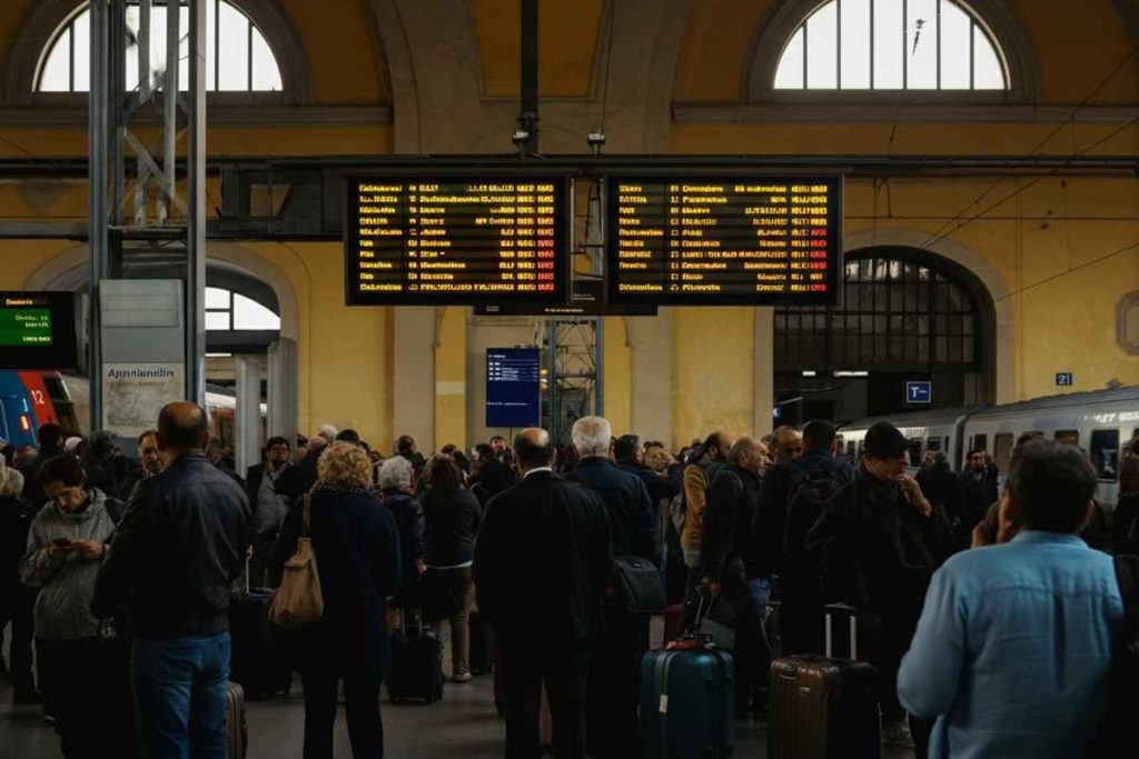 Doppio guasto tecnico sulla linea AV Roma-Napoli: il caos dei treni tra cancellazioni e ritardi di oltre 3 ore