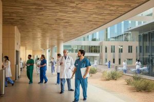 Herzog visita l'ospedale che unisce israeliani e palestinesi nella cura della salute
