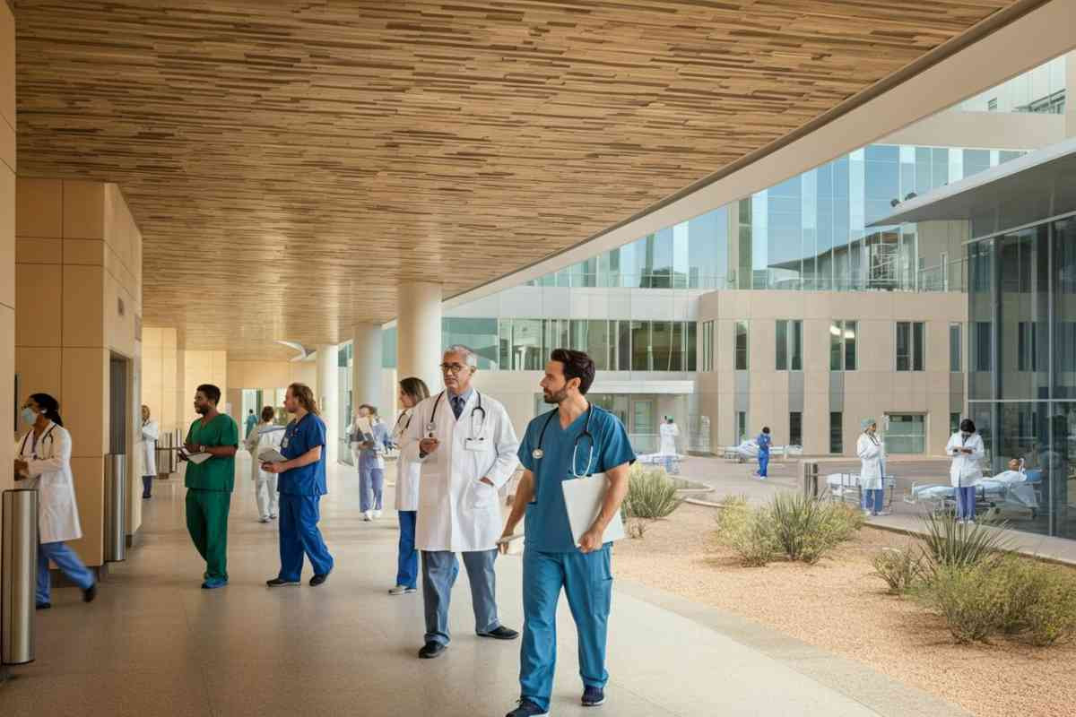 Herzog visita l'ospedale che unisce israeliani e palestinesi nella cura della salute
