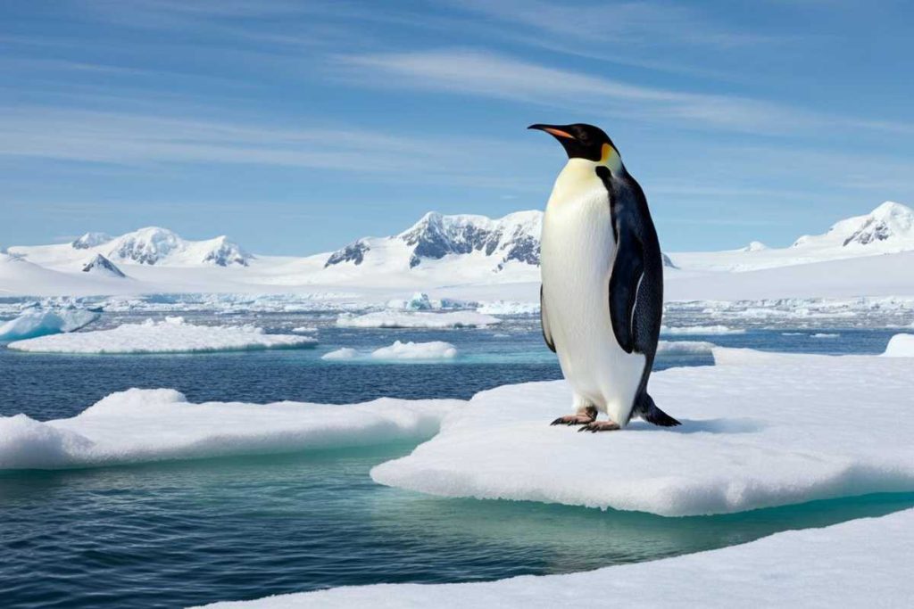 I pinguini imperatore: la lotta per la sopravvivenza entro il 2100