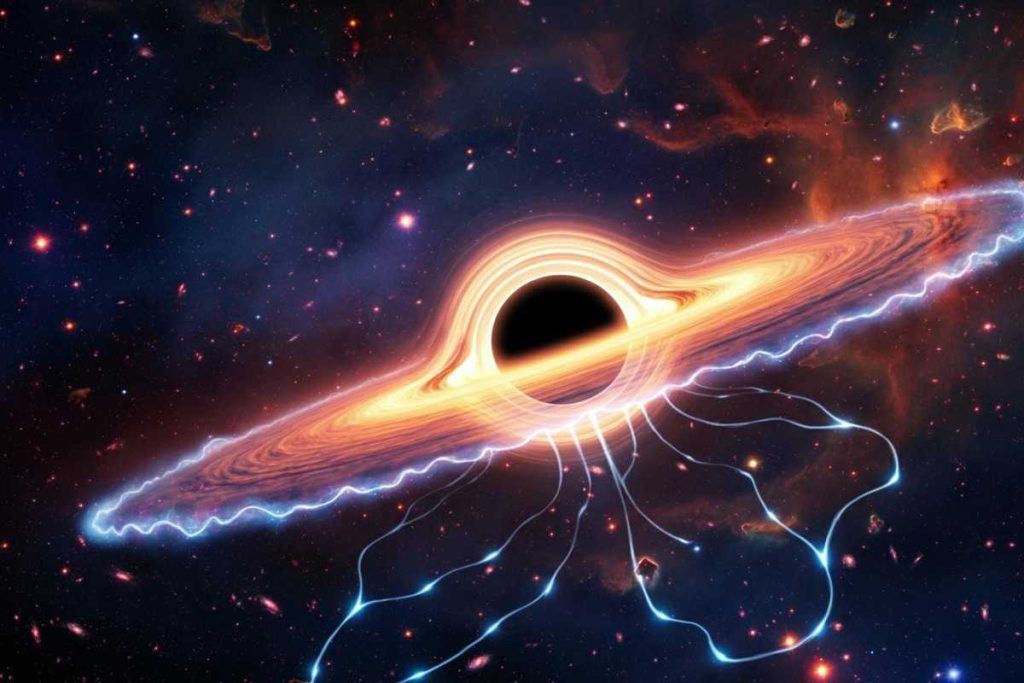 Il misterioso buco nero della Via Lattea accelera come mai prima d'ora