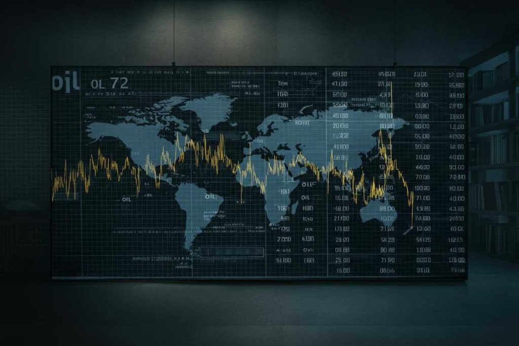Il prezzo del petrolio oscilla: WTI tocca i 75,40 dollari