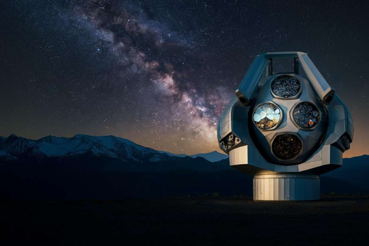 Il telescopio Flyeye inizia la sua missione: alla ricerca di asteroidi nel cielo