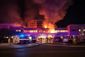 Incendio devastante in un ospedale di Amburgo: tre vittime tragiche