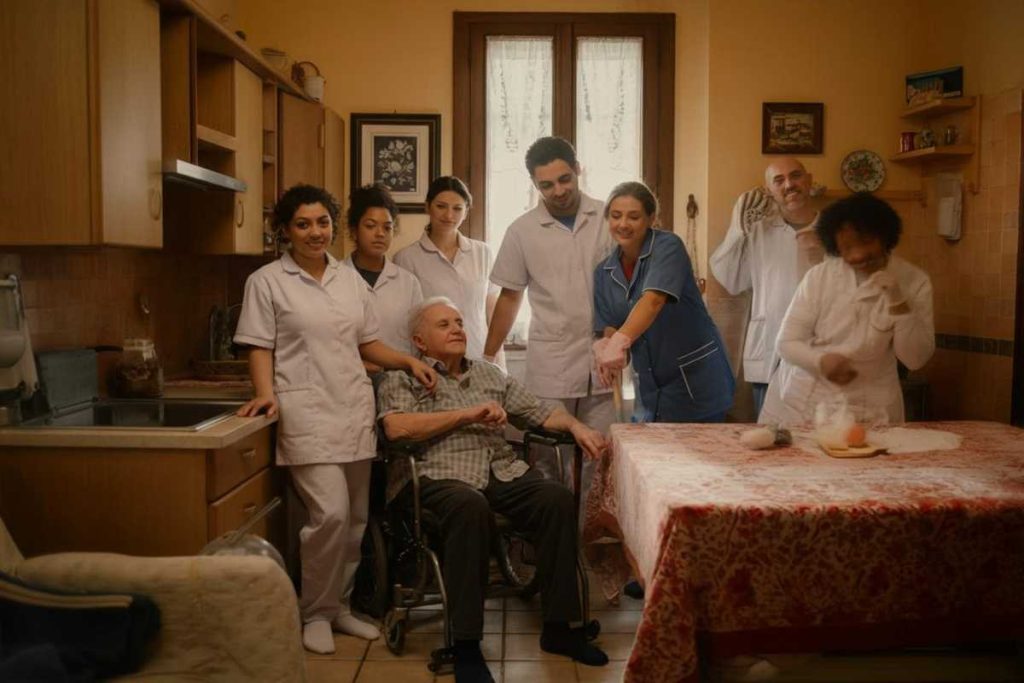 Lavoratori domestici nel 2024: il 88,9% sono donne e il 68,6% stranieri
