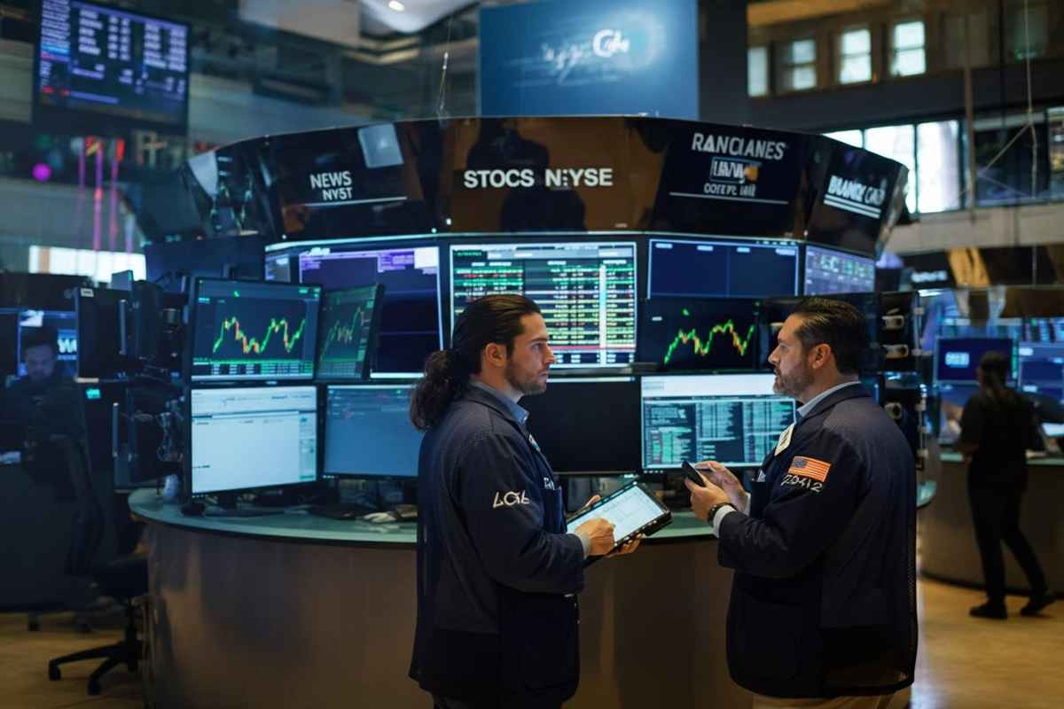 Milano in rosso: il calo dell'1,3% affonda Leonardo e Unicredit