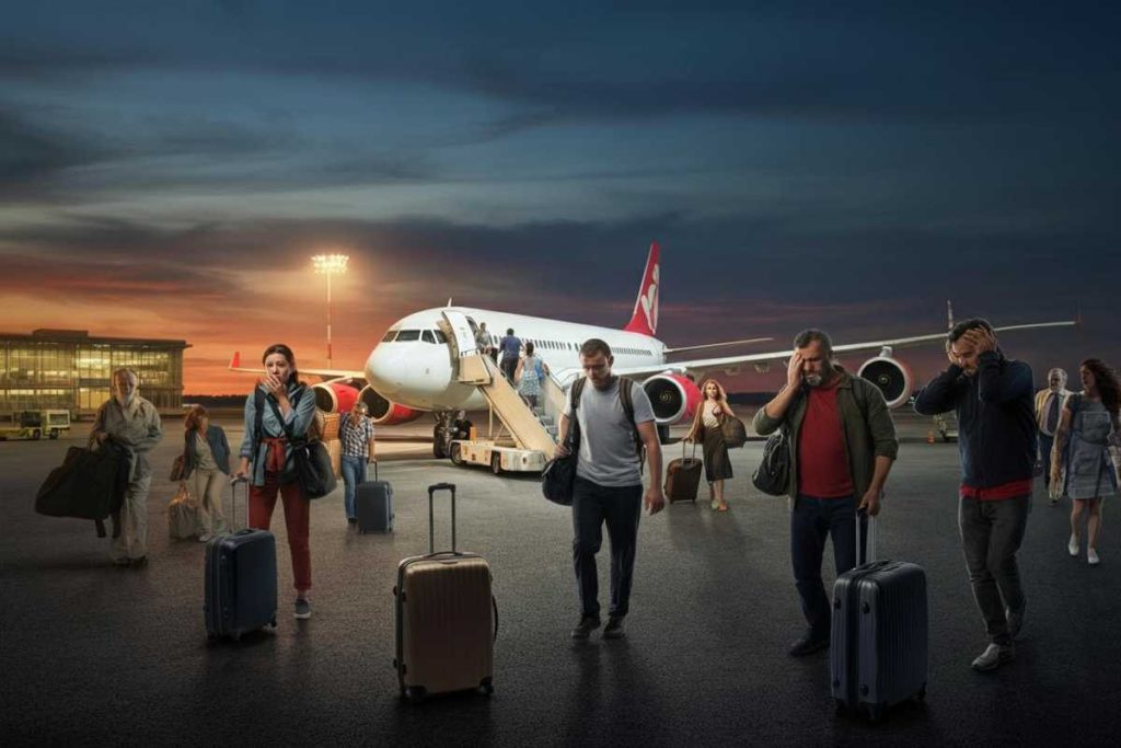 Panico su volo Ryanair: passeggeri in preda al terrore bloccati a Trapani