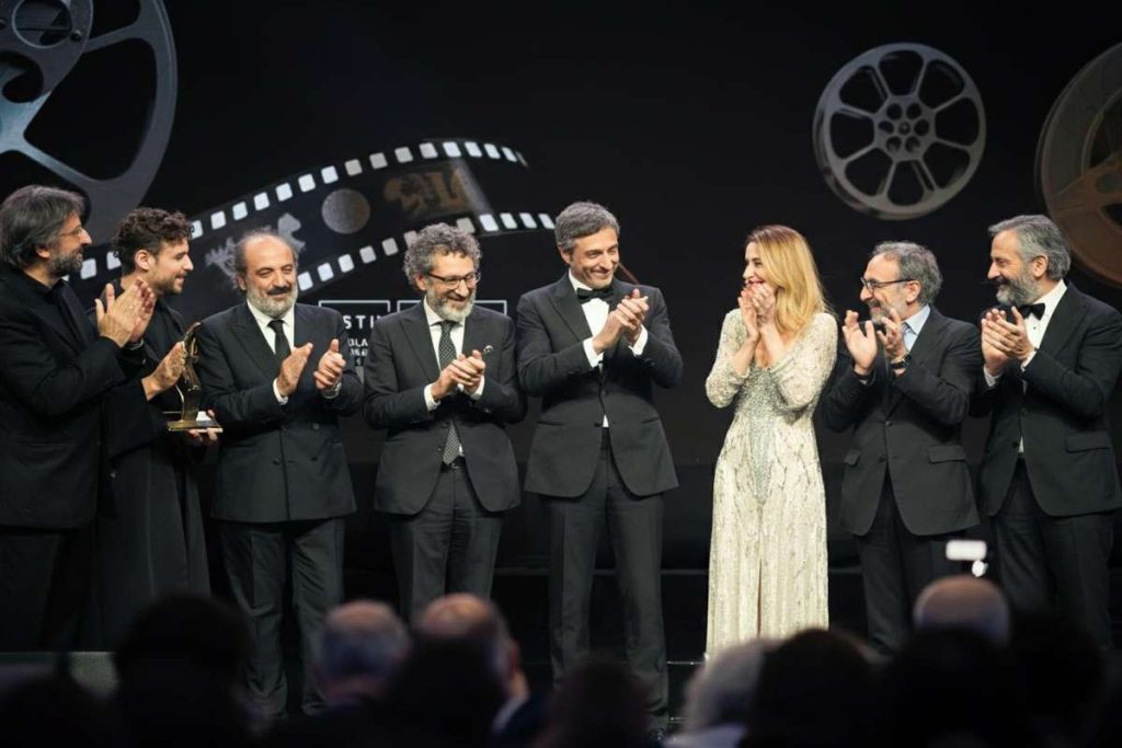 Pellicola d'Oro: un viaggio da Sorrentino a Sandrelli nella magica premiazione di Roma
