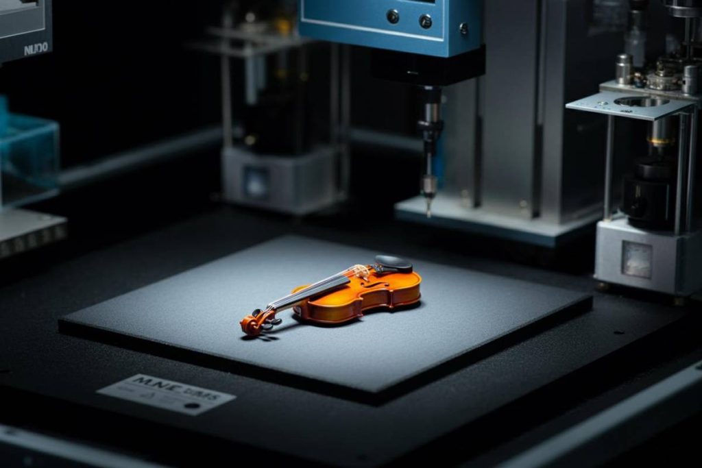 Scoperto il violino più piccolo del mondo: è più sottile di un capello! Guarda il video
