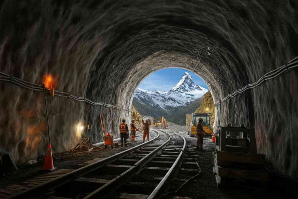 Traforo del Monte Bianco: i lavori sulla volta si protrarranno fino al 2050