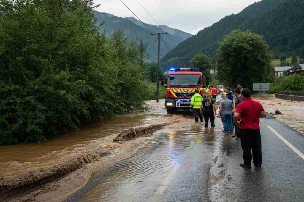 Tragedia a Bardonecchia: esondazione del torrente provoca una vittima