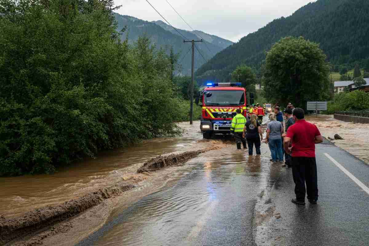 Tragedia a Bardonecchia: esondazione del torrente provoca una vittima