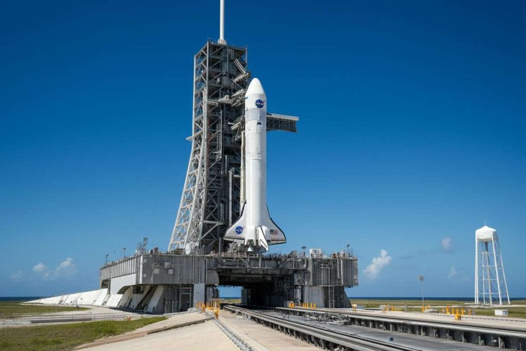 Ultimi preparativi per il lancio della missione Ax-4 sulla Iss