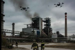 Attacco a sorpresa: distrutta una fabbrica di droni russa a Izhevsk