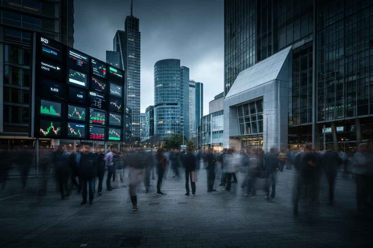Borsa europea in difficoltà: Francoforte crolla con i dazi