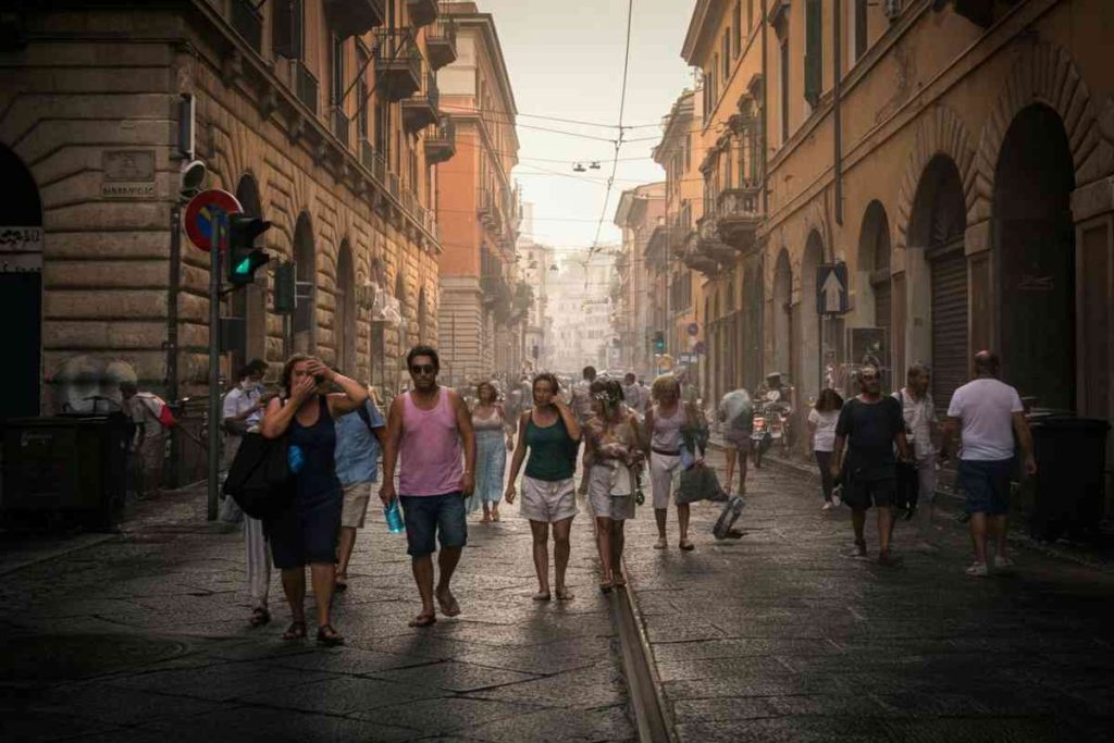 Caldo estremo in Italia: Bergamo in black-out e un operaio di Vicenza in coma