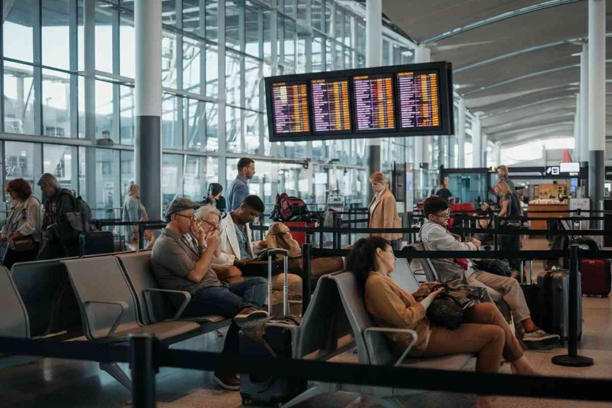 Caos nei cieli britannici: oltre 150 voli cancellati per problemi al controllo aereo