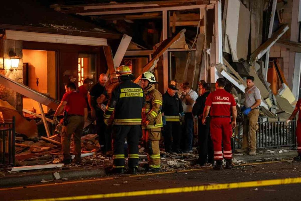 Crollo tragico in un ristorante stellato a Terracina: una vittima e decine di feriti tra i clienti