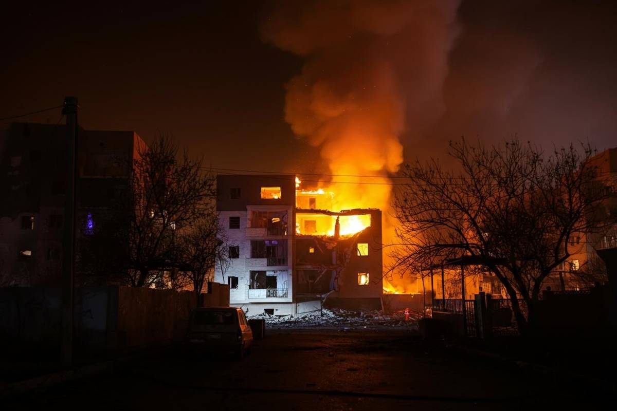Droni russi sopra Odessa: la notte di terrore che ha causato una vittima