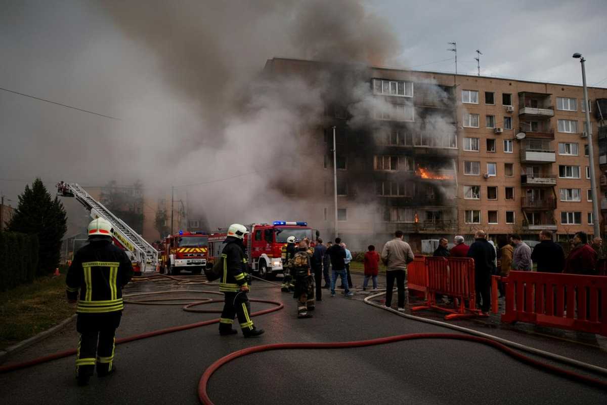 Esplosione e incendio in condominio: due feriti salvati dalle fiamme nel Torinese