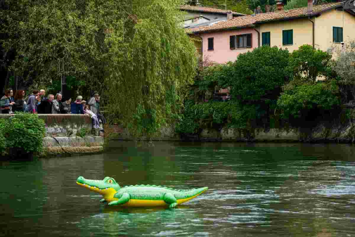 Giocattolo scambiato per coccodrillo a Ladispoli: scatta la denuncia per procurato allarme