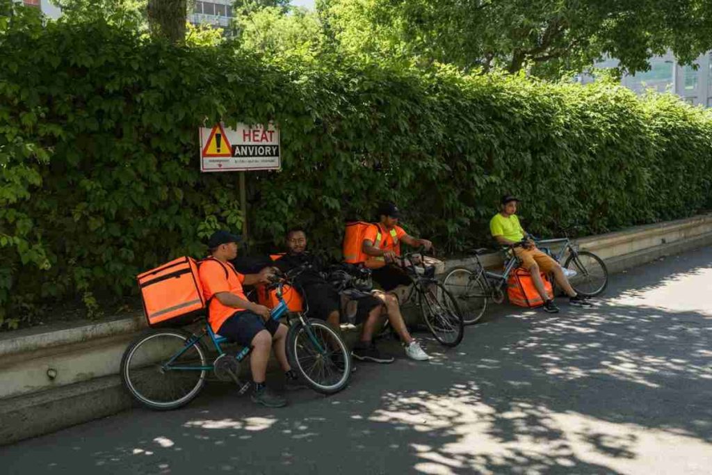 Il Piemonte protegge i rider: stop alle consegne nelle ore più calde