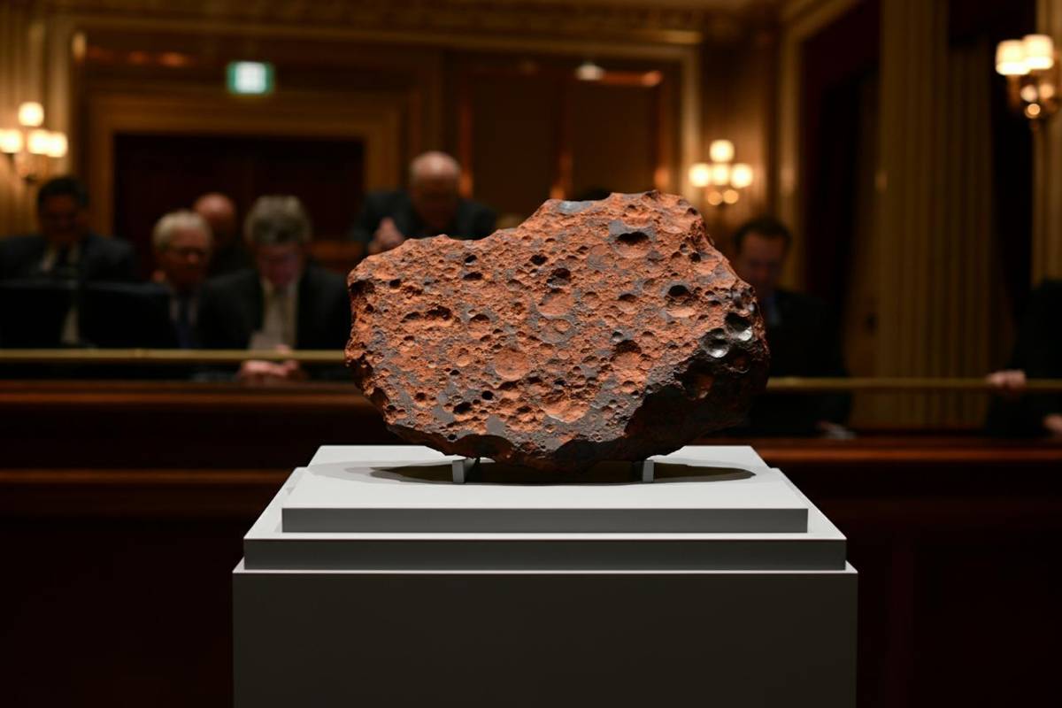 Il meteorite marziano da 25 chili che potrebbe cambiare la nostra comprensione dello spazio
