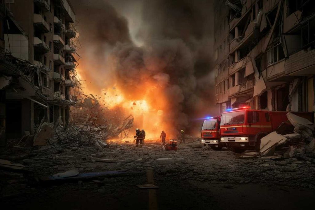 Incendio e esplosione a Roma: 21 feriti in una pompa di benzina e GPL in via dei Gordiani