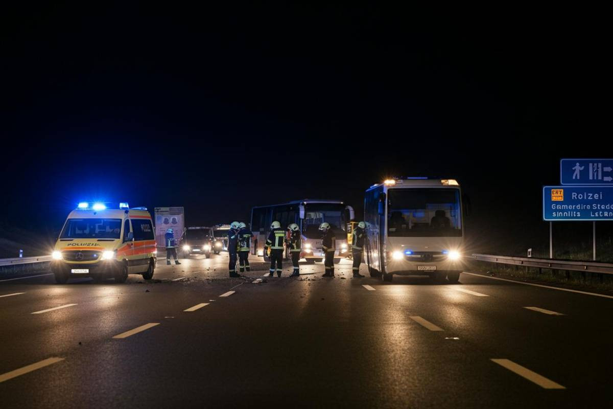 Incidente shock in Germania: pullman Flixbus si ribalta, 20 feriti in autostrada