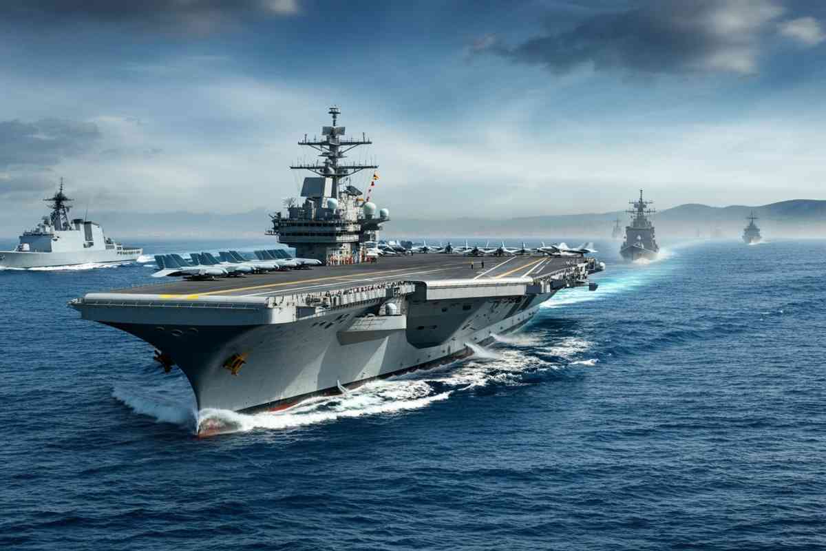 La portaerei russa con missili Kalibr nel Mediterraneo: un segnale inquietante per Kiev