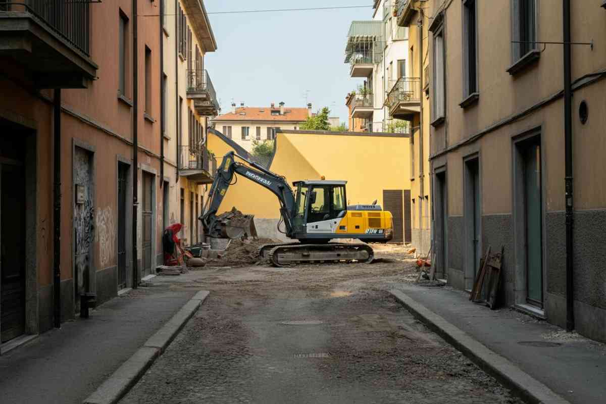 La ruspa nel giardino: l'inizio di un'inchiesta sull'urbanistica milanese