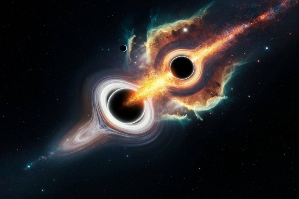 La straordinaria scoperta della collisione di buchi neri attraverso le onde gravitazionali