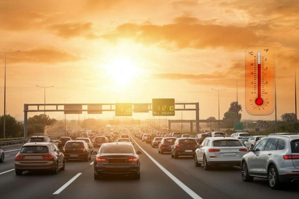 L'esodo estivo: un weekend da record sotto il sole rovente