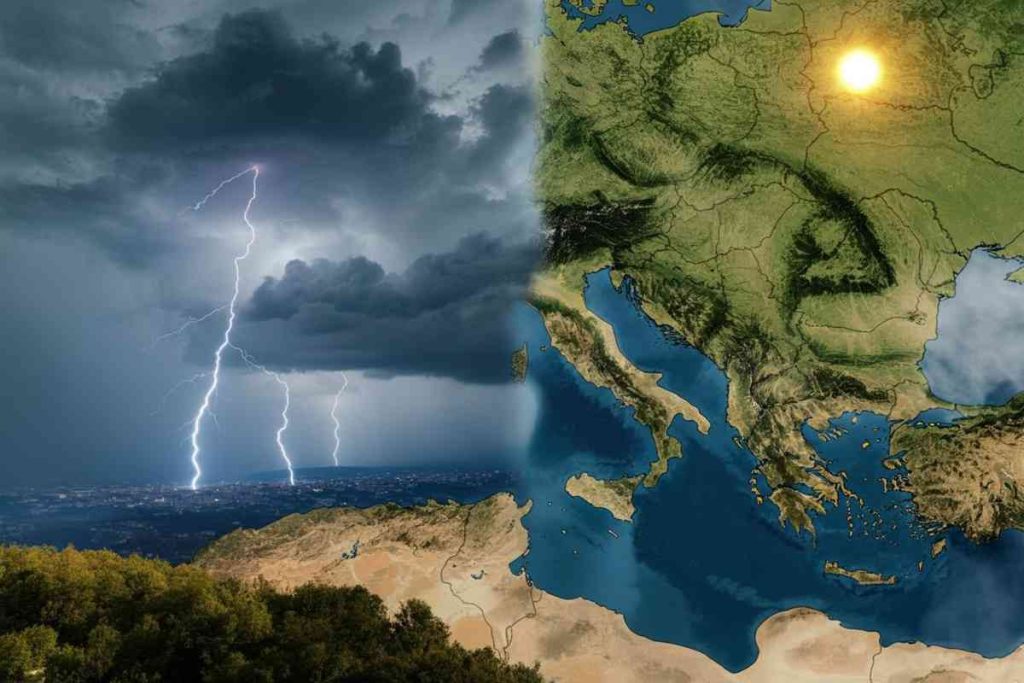 Maltempo in arrivo: il Nord Italia nel mirino delle supercelle europee