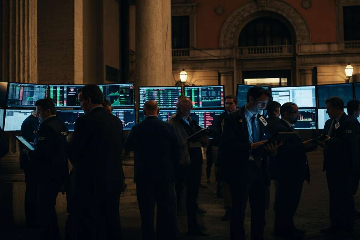 Milano in calo: Iveco e Unicredit affossano la Borsa con un -0,72%