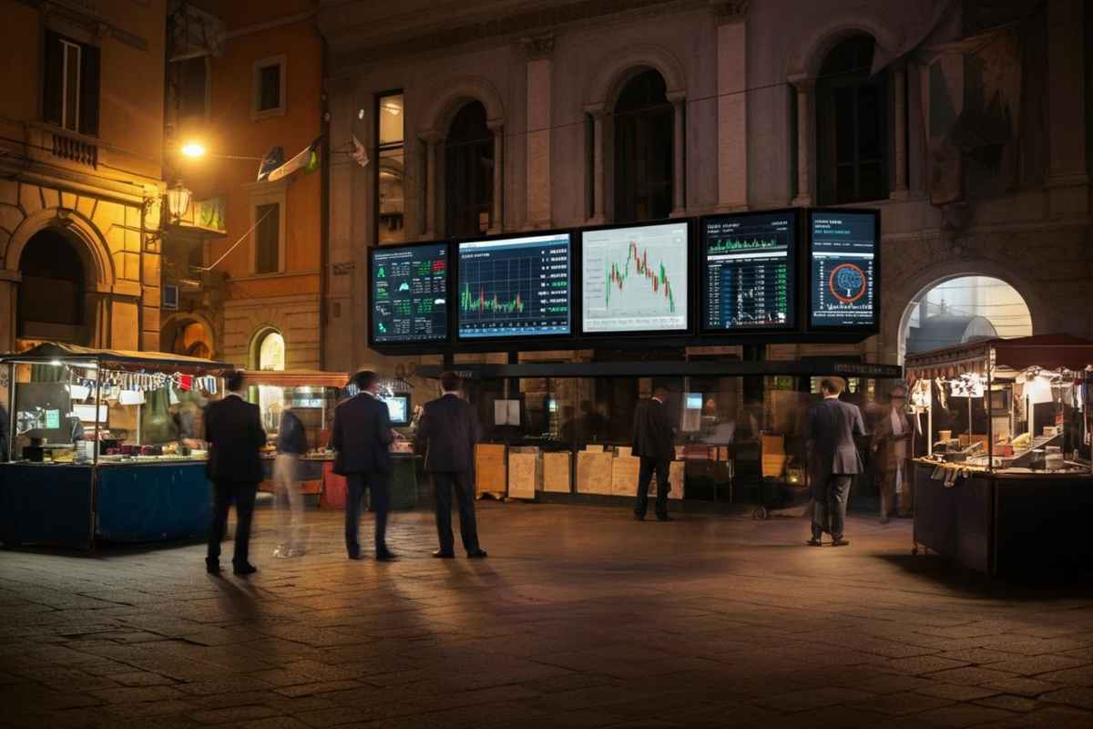 Milano in calo: Stellantis affossa la Borsa con un -0,9%