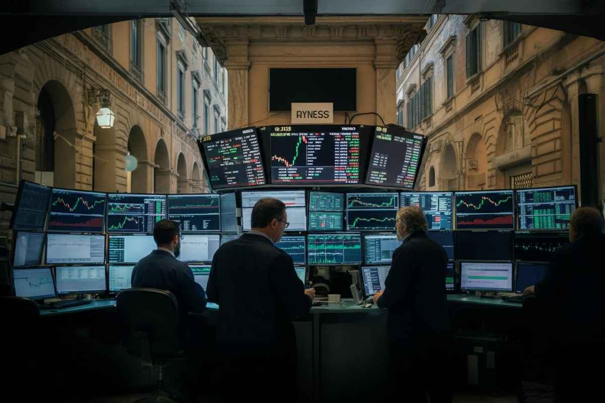 Milano in rosso: il calo di Iveco e Unicredit affonda la Borsa