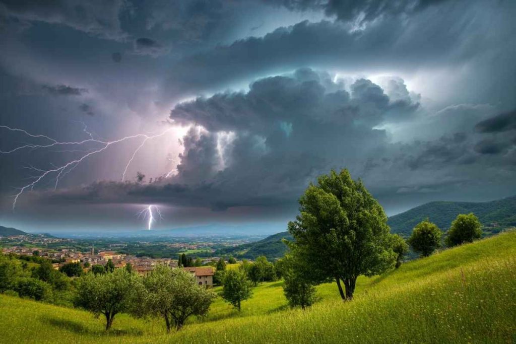 Picco di fulmini: l'impatto dei temporali estivi tra luglio e agosto