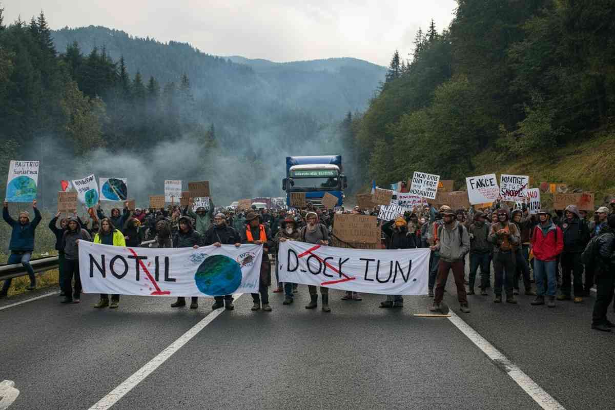 Proteste No Tav in Val di Susa: autostrade bloccate e cantieri in fiamme, Meloni sbotta