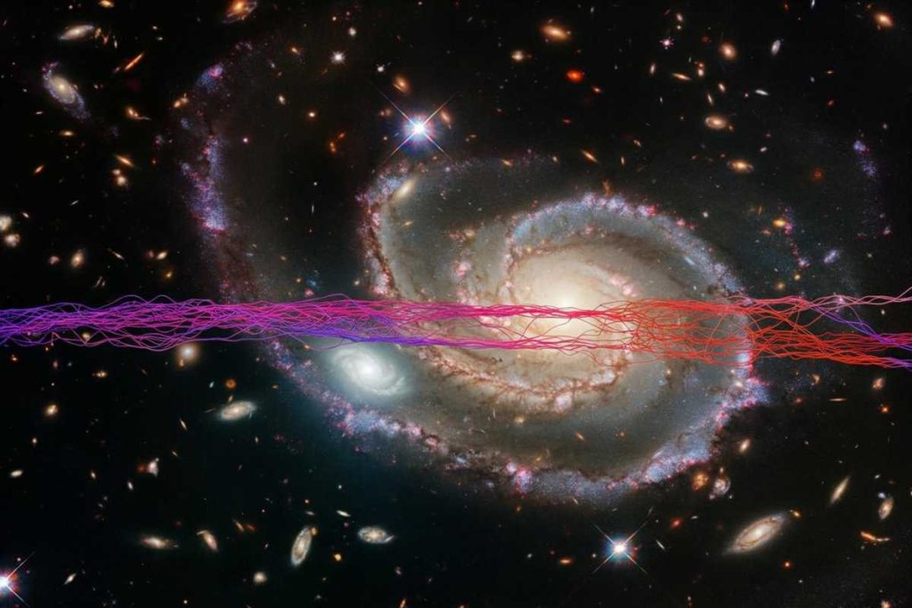 Scoperta una misteriosa rete cosmica di filamenti radio: cosa ci rivelano?